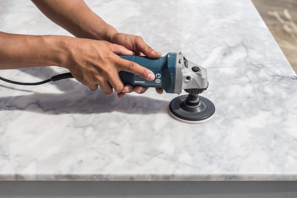 Marble Cleaning, Honing & Sealing